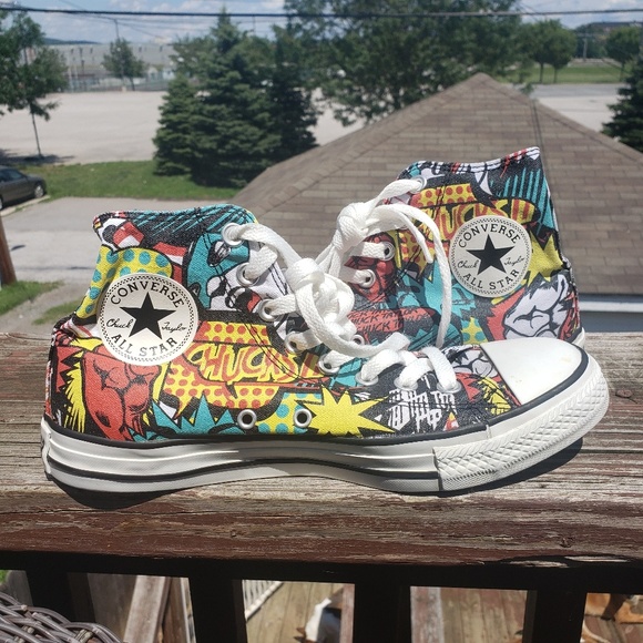 Converse Shoes - Rare Graffiti Chuck Taylors